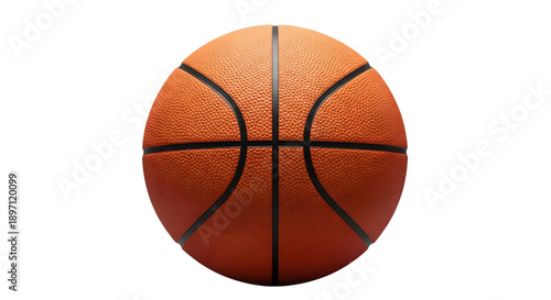 Basketball isolated on transparent background
