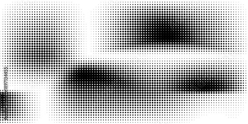 Halftone Dots Pattern . Halftone Dotted Grunge Texture . Abstract Dots Overlay Texture . Light Distressed Background with Halftone Effects. Ink Print Distress Background . Dots Grunge Texture. Vector.