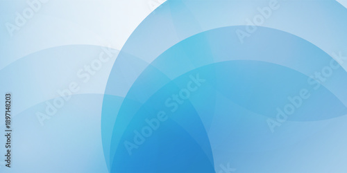 minimalist abstract design with a gradation of light blue to soft blue vector