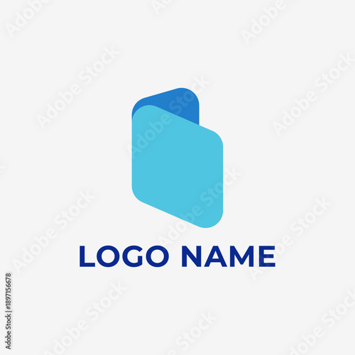 Premium Book Logo with Modern Creative Colorful Style for Education and Publishing Brand