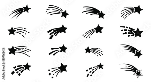 Fun seamless pattern of various school and office supplies on a dark blackboard background including backpacks notebooks and computers.