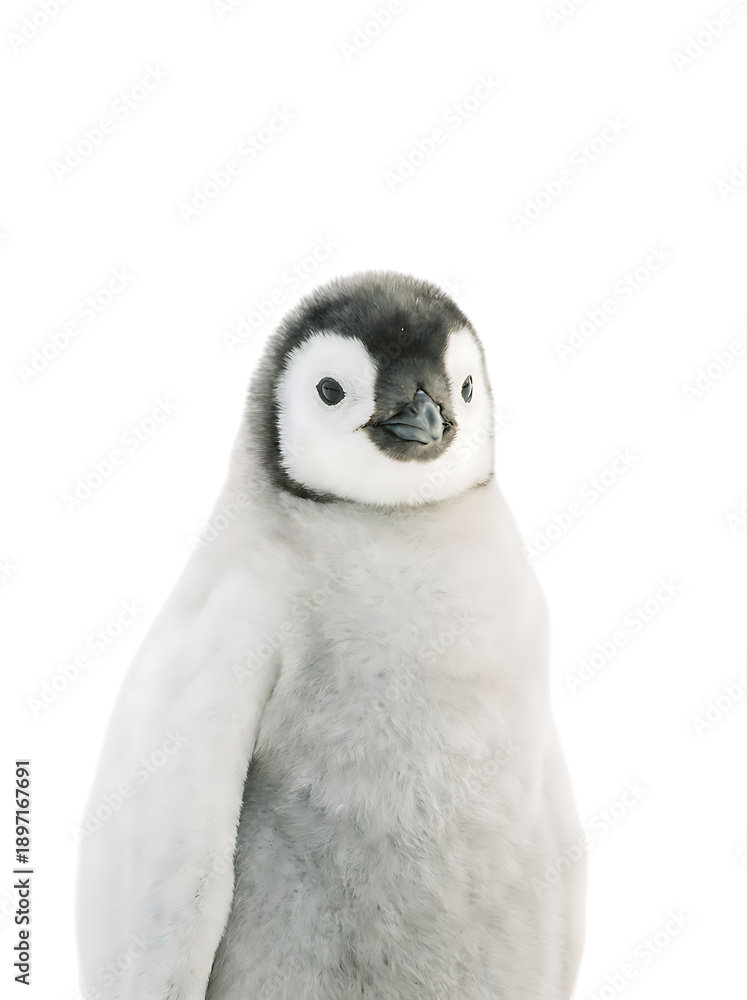Fototapeta premium 優しい佇まいのペンギンのポートレート