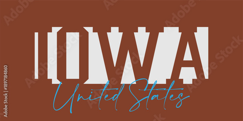 Retro typography university united states state vintage slogan print, 
highlighted grunge texture for graphic t-shirt or sweatshirt hoodie - Vector