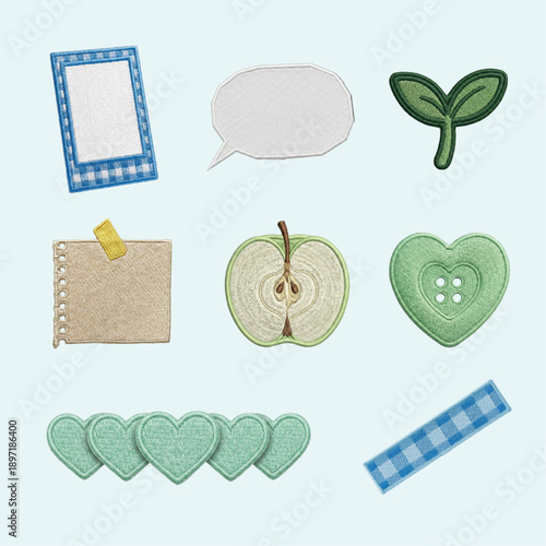 Charming Embroidered Patches and Appliques Collection