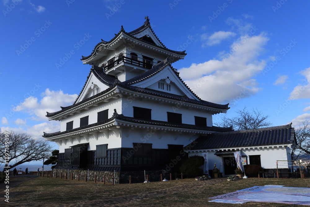 Obraz premium 館山城 八犬伝博物館