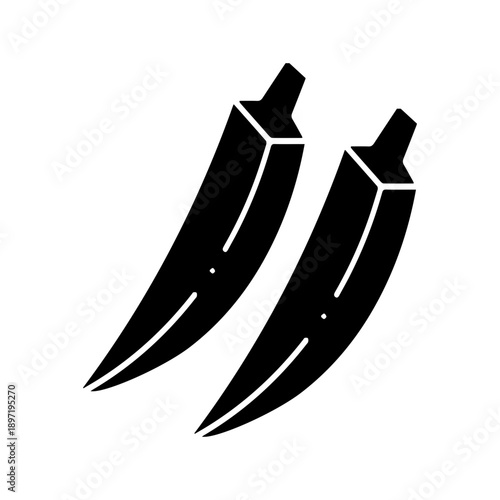 Okra Pods Icon
