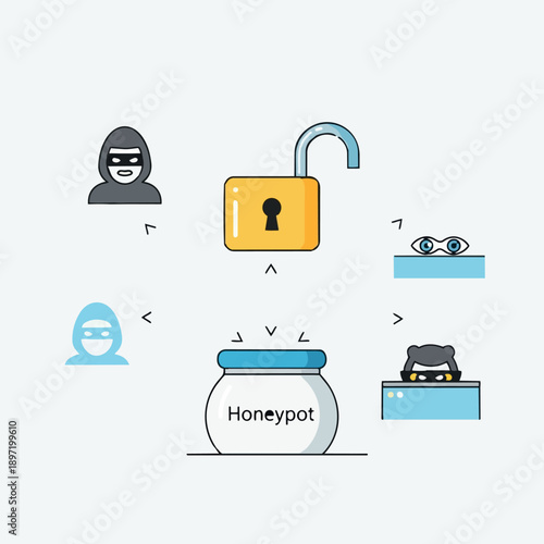 Cargo containers stacked with digital elements representing modern technology and logistics solutions in an isometric style 