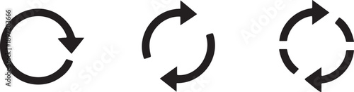 Refresh Reload Sync Update Process Data Rotation Icon