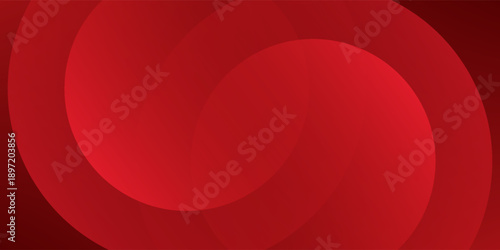 Red abstract background. Dynamic shapes composition. Eps10 vector