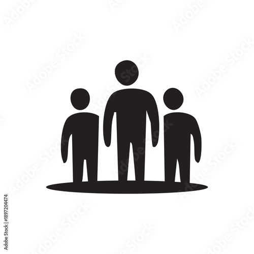 Group Person Icon Vector Illustration
