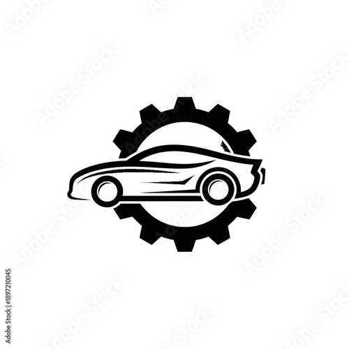  Vector design of Automotive & Spare Parts logo, symbol, sign, editable EPS 10