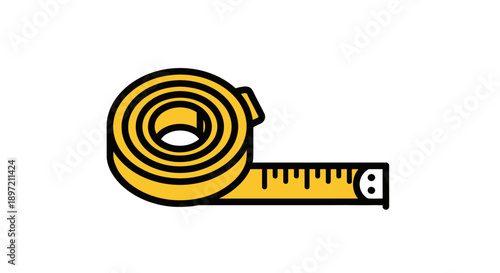 Measuring tape illustration on construction site, measuring, tape, construction, tool, workplace