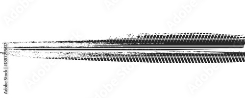 abstract winding tire track mark background