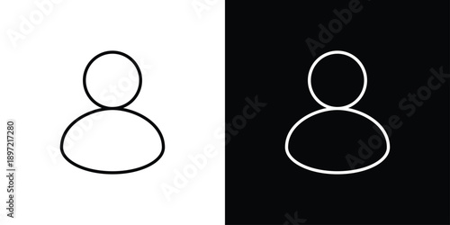 User Icon Sheet Black And White