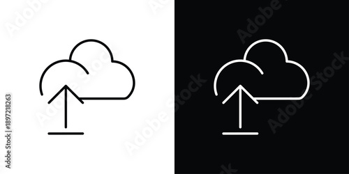 Upload Icon Sheet Black And White
