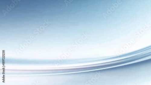 Smooth blue abstract wave background featuring artistic curves and liquid motion design for a digital business banner or wallpaper