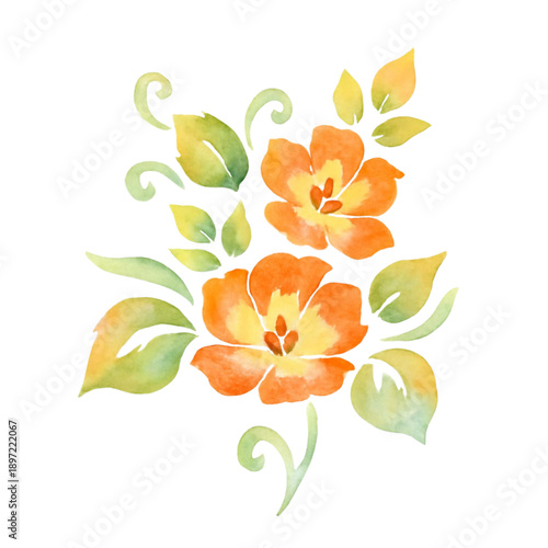 abstract floral background