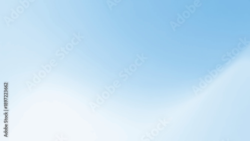 Abstract blue background with flowing waves like a beautiful clear summer sky filled with bright fluffy white clouds and sunny light
