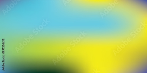 Vibrant Abstract Gradient Background with Blue and Yellow Hues.