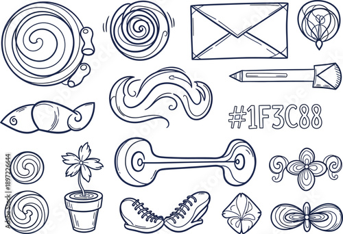 Hand Drawn Doodle Icons