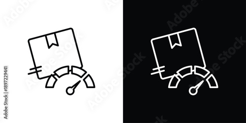 Fast Icon Sheet Black And White