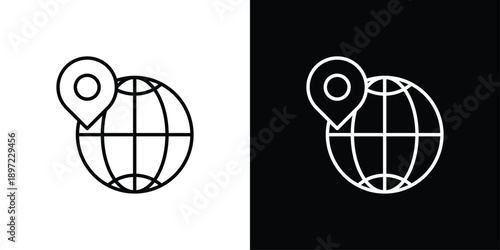Global Icon Sheet Black And White