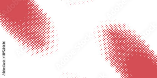 Red white brush pattern with abstract sporty lines, car sticker banner, grunge style racing and motorsport vector design.
