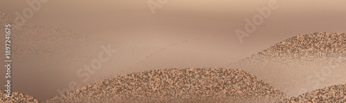 Contrasting ridges and  flowing landscapes.