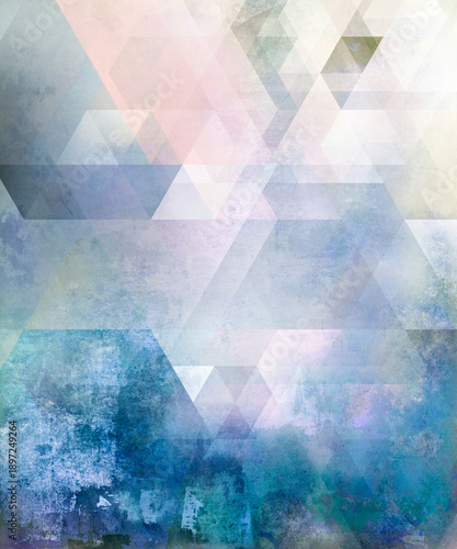 farben cover geometrisch dreieck texturen vorlage vielfalt formen kratzer verlauf modulation abstrakt malerei