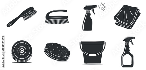 A collection of heart-shaped cryptocurrency icons featuring Bitcoin and Ethereum in black and white minimalist vector style, perfect for finance-themed projects