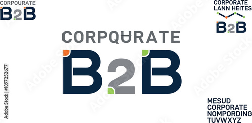 Corporate B2B Business Solutions Set