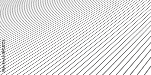 Narrow black-white vertical lines. Symmetric geometric ornament. Striped seamless pattern, abstract wallpaper. Digital paper for textile print, page fill. Vector