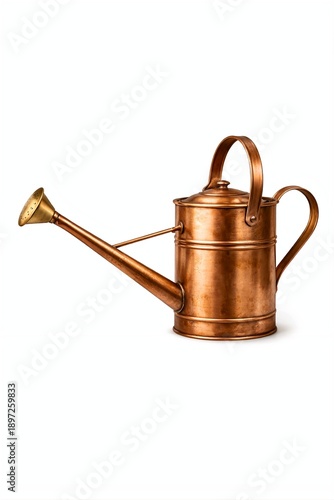 Wallpaper Mural Vintage Copper Watering Can Isolated on White Background Torontodigital.ca