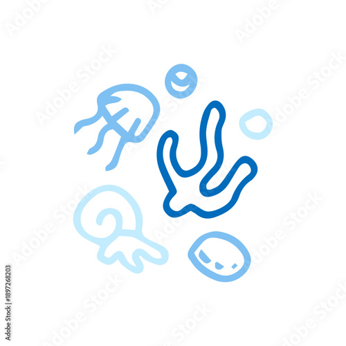 sea creatures pattern