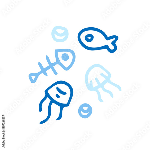 sea creatures pattern