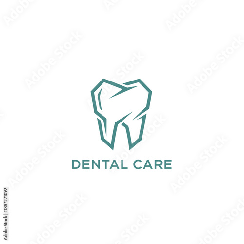 Dental care illustration featuring a tooth graphic design