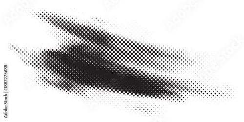 Abstract Halftone Dot Pattern Overlay Effect.