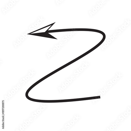 Vector swipe arrows. Arrow vector icon. Arrows collection. Arrows big black set icons, arrow icon, modern simple arrows.