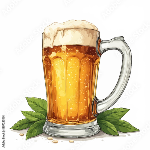 Delicious Beer Drink Very Cool