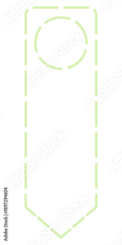 pastel door hanger frame