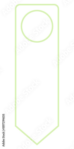 pastel door hanger frame