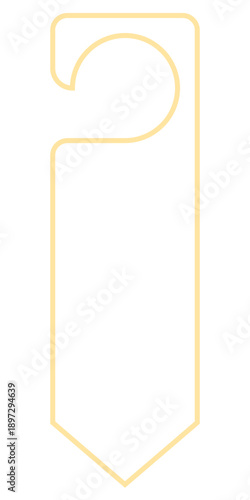 pastel door hanger frame