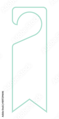 pastel door hanger frame
