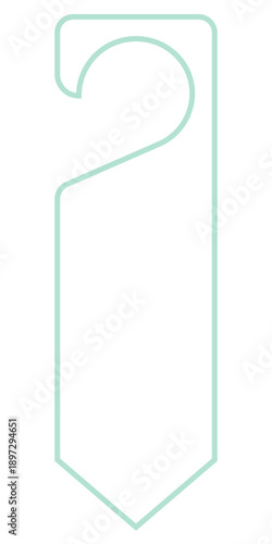 pastel door hanger frame