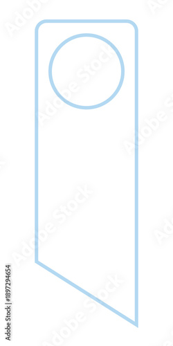 pastel door hanger frame