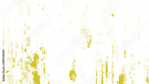 Yellow grunge texture with splatters and smudges