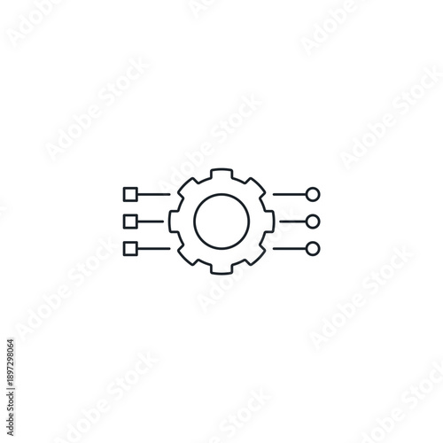 Parallel processing vector icon. Multiple timelines flowing together. Multitasking computer speed, data throughput, and quantum workflow illustration for efficiency concepts.