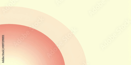 Abstract orange vector background with colorful easter eggs and soft circular light design