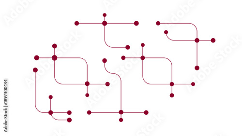 Vector design Network technology and Connection  High tech circuit board connection system.Vector abstract technology