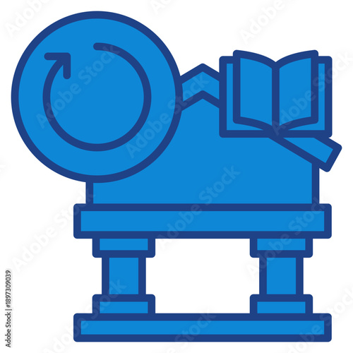Library History Icon For Design Elements